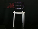 Външни пластмасови дизайнерски дизайнерски столове